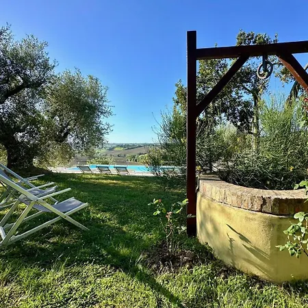 The Quercia With Swimming Pool In Senigallia Countryside *