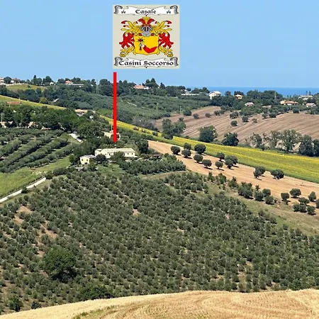The Quercia With Swimming Pool In Senigallia Countryside Vakantiehuis *