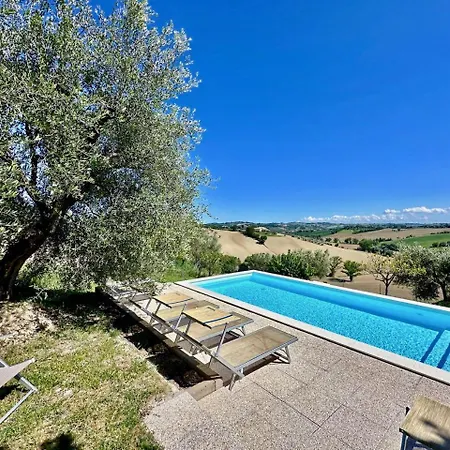 Vakantiehuis The Quercia With Swimming Pool In Senigallia Countryside Senigallia